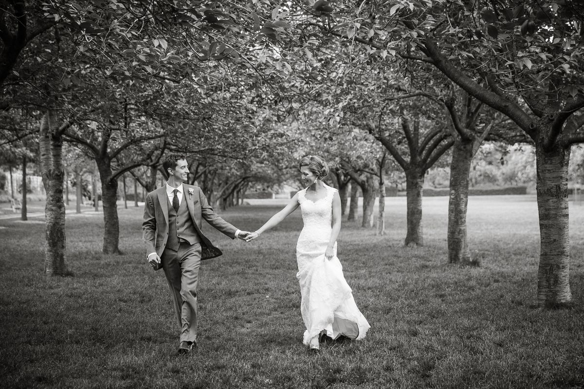 Brilliant Brooklyn Botanical Gardens Wedding Live Inside Modern