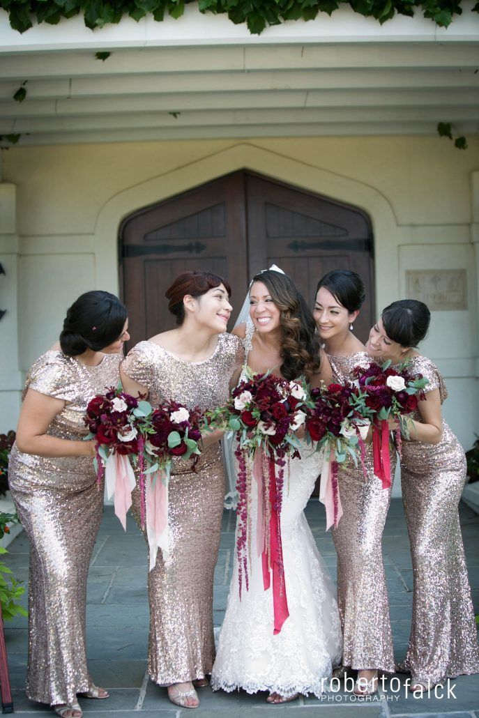 Bridesmaids / Pilar & Freddy / Raphael Vineyards / Roberto Falck Photography