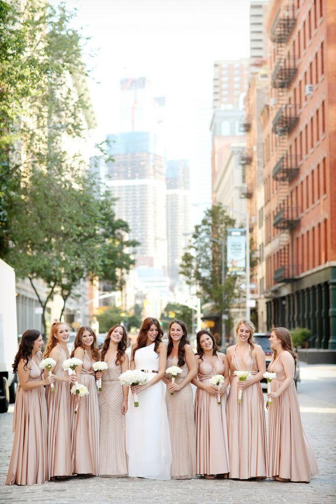 Bridesmaids / Samara & Keshar / Tribeca 360 / Alison Conklin Photography
