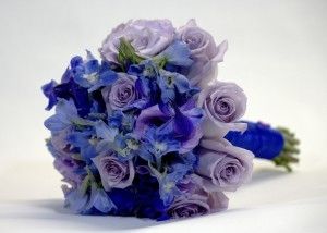 6 Blue Purple bouquet