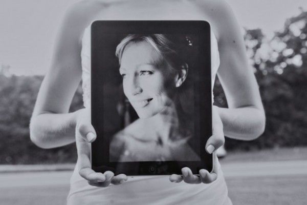 iPad wedding album by Darkershadesofbrown Photography
