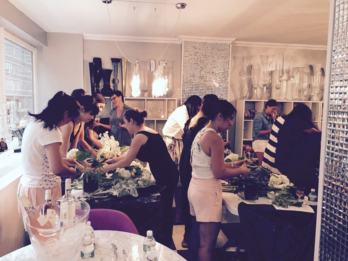 Flower Class NYC 7 Bride & Blossom