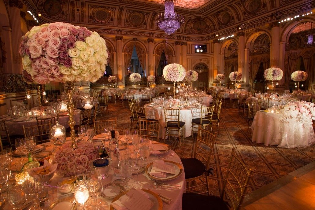 Plaza Hotel NY Fred Marcus Studio High Centerpieces