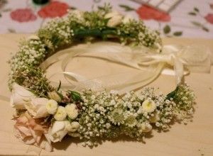 Floral Crown With Babys Breath