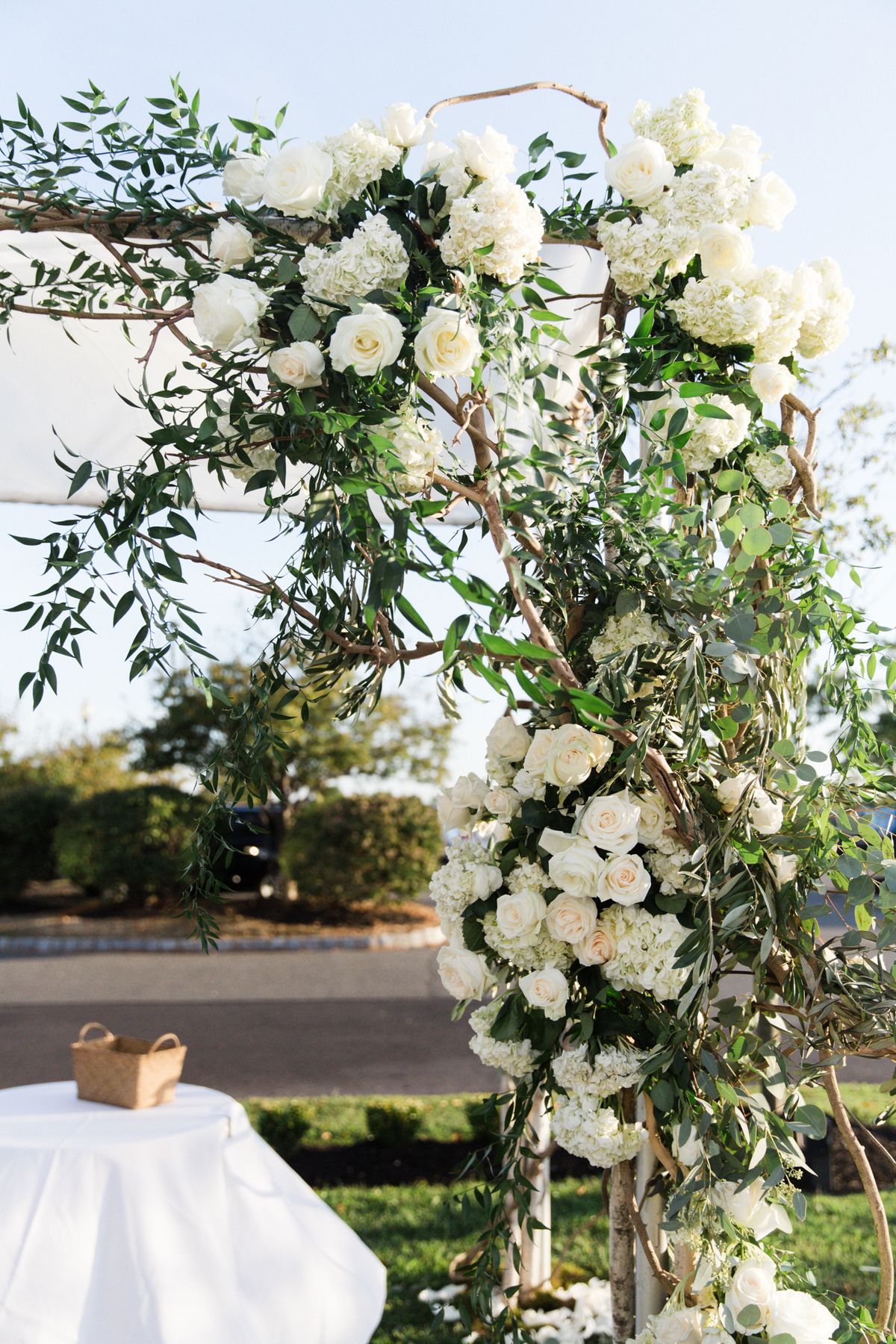 It's a Nice Day for a White Wedding by Bride & Blossom