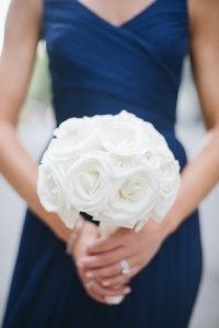 white tibet rose and ranunculus bouquet