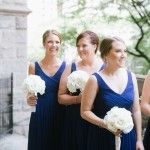 bridesmaids in royal blue by offbeet productions