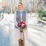 bride in fur by alexis june weddings