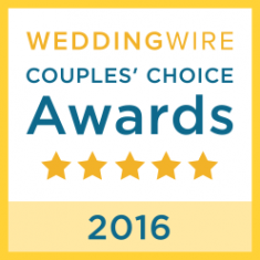 Wedding Wire Couples' Choice Award Badge - 2016