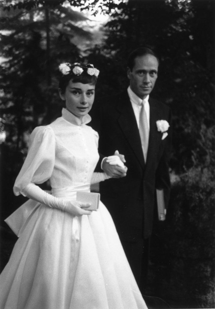 Audrey-Hepburn Wedding