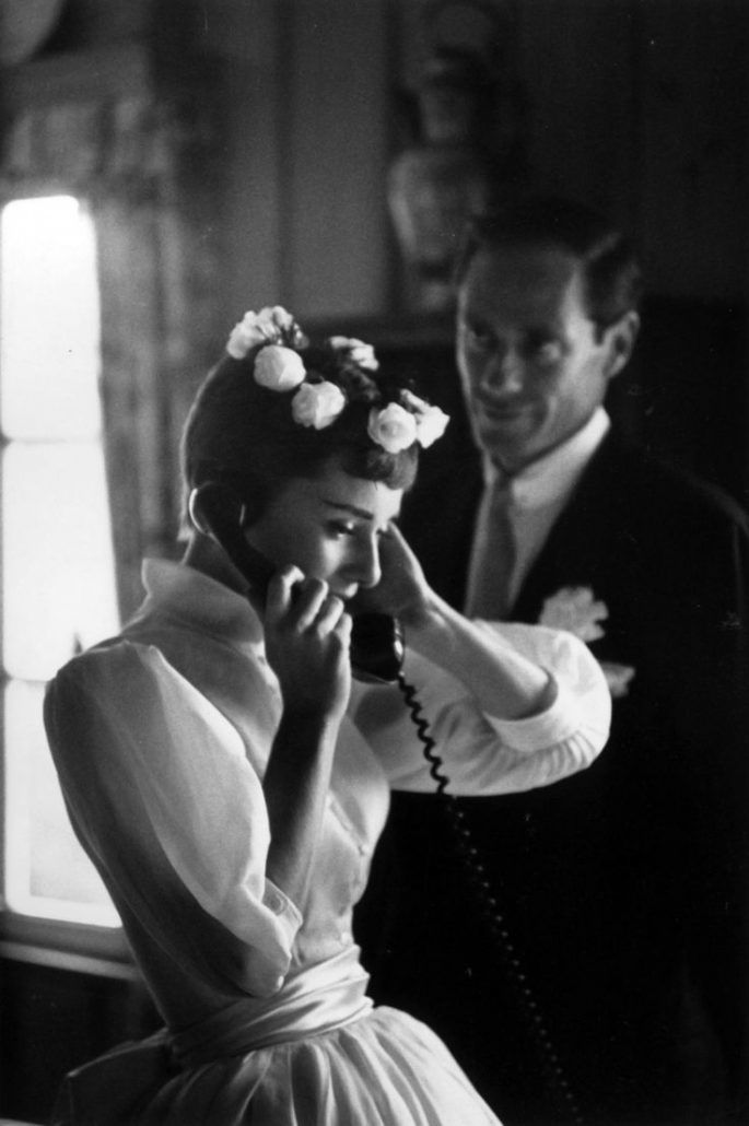 Audrey Hepburn and Mel Ferrer Wedding 60's Bridal Inspiration