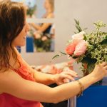 Bride and Blossom NYC Instruction Bachelorette Flower Class