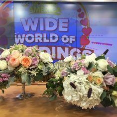 Bride & Blossom Centerpieces on Good Morning America (GMA) - photo by The Knot - XO Group