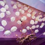 White Roses Floral Ceiling / Studio 450 / Silk Studio Weddings