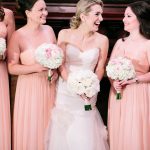 Pink Bridesmaids / Capitale NYC / Caroline Frost Photography