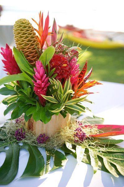 Tropical Floral Arrangements