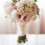 Bridal Bouquet Closeup / Adriana & James / Battery Gardens / Melissa Kruse Photography