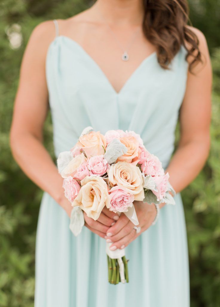 Hannah & Tonni Wedding - Bridesmaids Bouquets - Nosegay - Garrison NY - by Melissa Kruse
