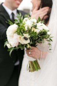 Bridal Bouquet / Kristen & Thomas / Battery Gardens / Mekina Saylor Photography