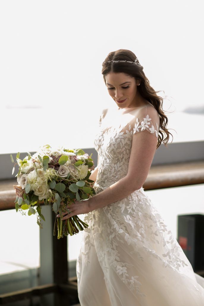 Bridal Bouquet / Jenna & Matthew / Jewish Heritage Museum / Cody Raisig Photography
