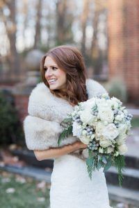 Bridal Fur - by Jon Hartman Photography - via Bridal Musings