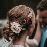 Floral Hairpiece via Pinterest