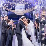 Madalyn & Jonathan Wedding - First Kiss - Guastavino's - by Joshua Zuckerman