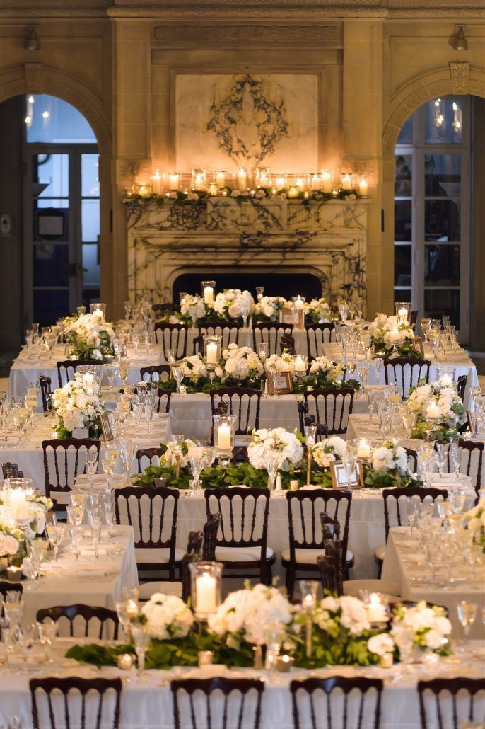 Winter Wedding at Armour House in Lake Forest, IL - by Bliss Weddings - via Carats and Cake
