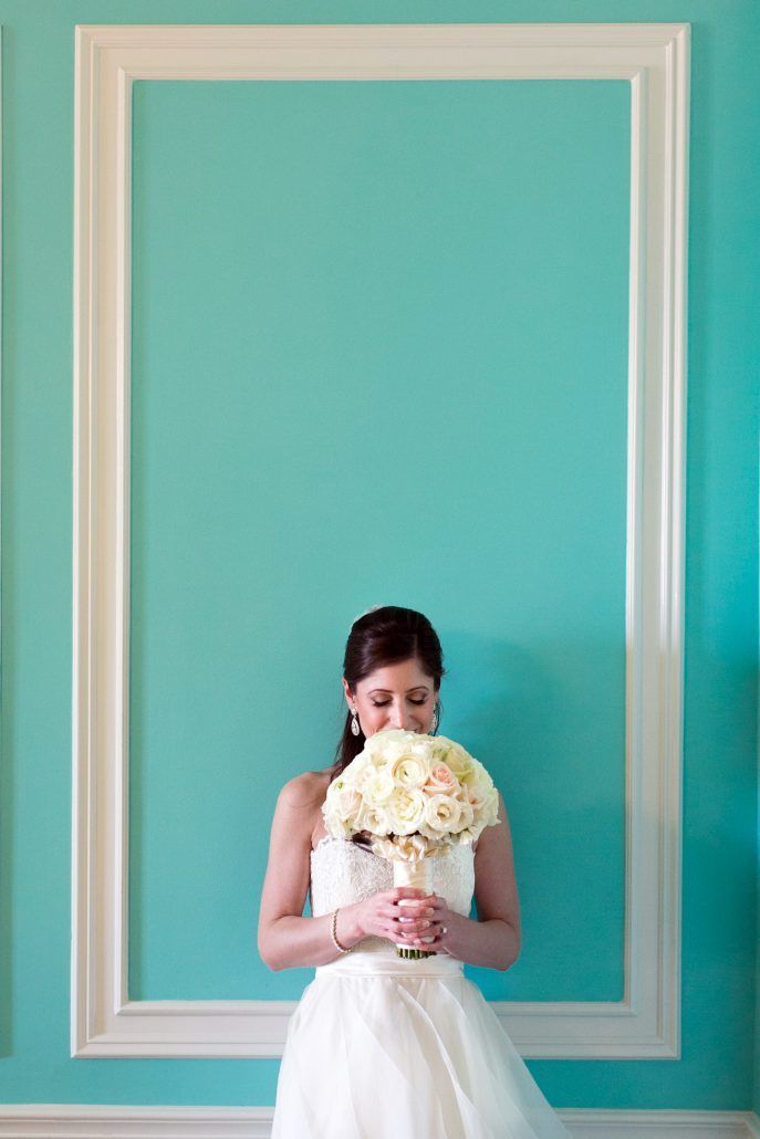 Cheryl & Adam - White Bridal Bouquet - St Regis NYC Wedding- Photo by Agaton Strom Photography