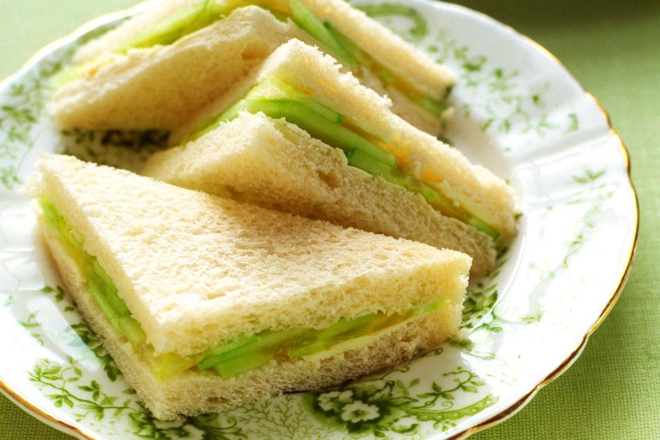 Cucumber Tea Sandwiches - Garden Teaparty - Joy Skipper Photography - via The Spruce.com