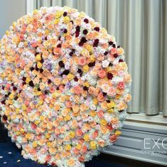 Flower Wall - WeddingWire NYC Networking Event - W Union Square - October 2016