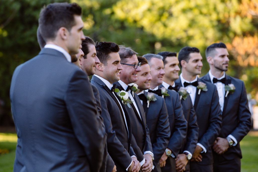 Groomsmen - Alyson & Gary - The Estate at East Wind - Kate Neal Photography
