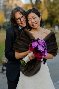Bridal Bouquet / Joann & Michael / Mandarin Oriental / Ryan Brenizer Photography