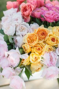 DV Floral - Japanese Roses - Yellow - Pink - White - via DV Flora
