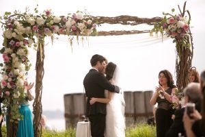 Jill & Sander - Bride and Groom - Battery Gardens - Photo by Cody Rasig Photography