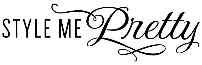 Style Me Pretty - Logo - via The Garter Girl.com