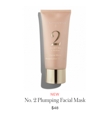 Beautycounter Products - No2 Plumping Facial Mask - via Beautycounter.com