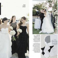 The Knot Magazine - Bride and Blossom Feature - New Jersey's Spring-Summer 2017 Issue