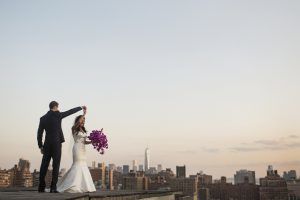Ana & Scott - Fuchsia Phalaenopsis Orchid Bouquet - Studio 450 - by Josh Behan Photography