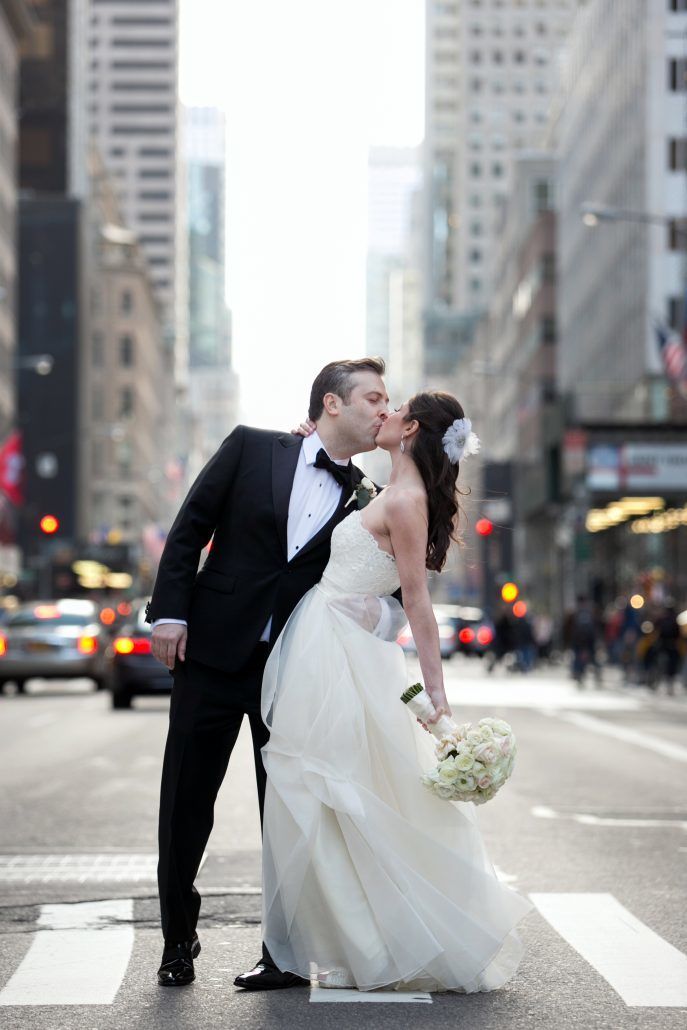 Cheryl & Adam Wedding - White Bouquets - St Regis NYC - by Agaton Strom Photography