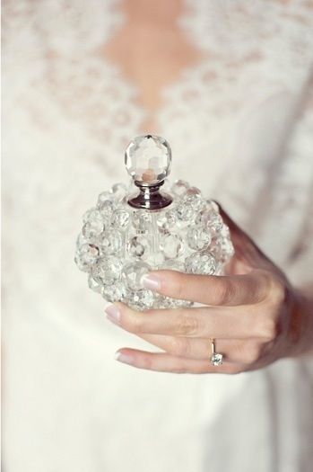 Perfume Bottle - Wedding Day Perfume - via Pinterest.com