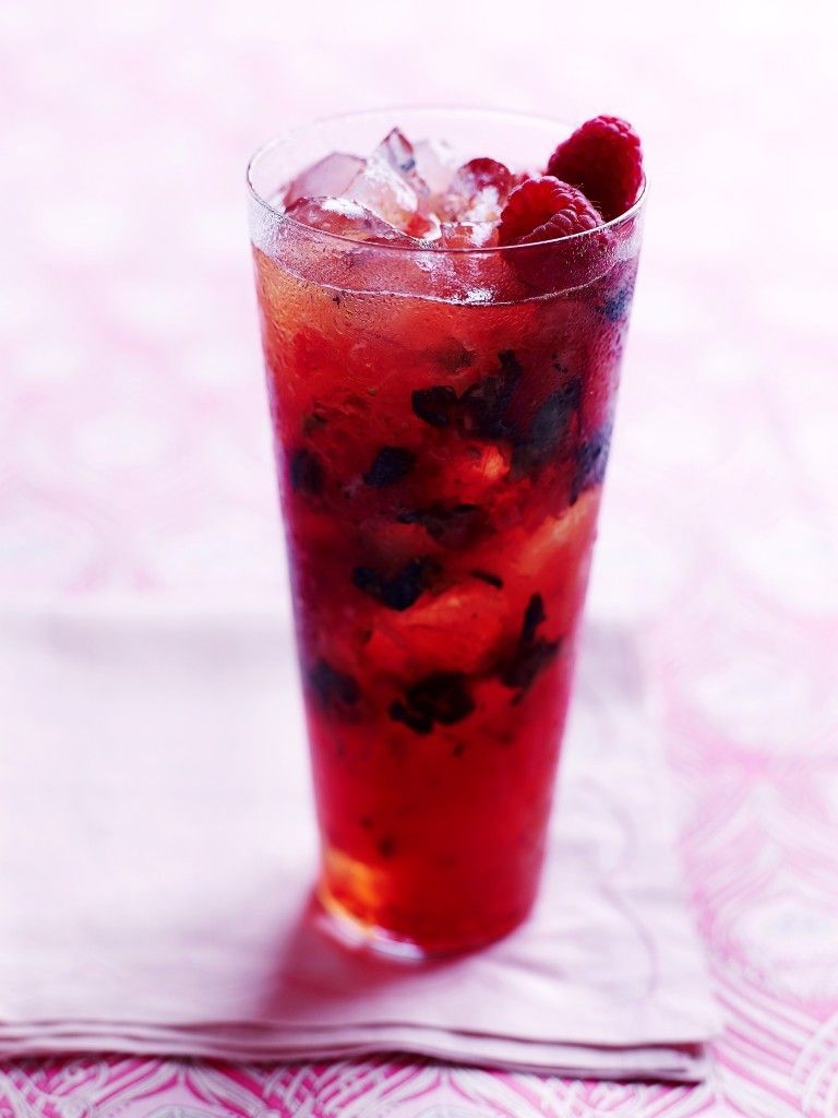 Wild Berry Smash - Berry Cocktail - Ashley Nelson - via Impossibly Imperfect.com