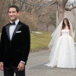 Danielle & Noah Wedding - Cold Spring Country Club NY - Bride & Groom First Look -Photography by Brett Matthews