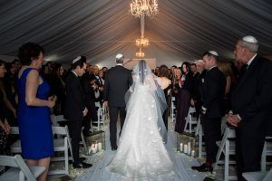 Danielle & Noah Wedding - Cold Spring Country Club NY - Bride and Father of the Bride Ceremony -Photography by Brett Matthews