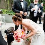 Jacqueline & Gary - Bride - Bouquet - Dog - Trump Soho - Casey Fatchett Photography