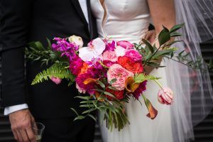 Lila & Johan - Bouquet - Music Hall of Williamsburg - Kamila Harris Photography