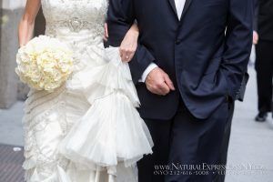 Lisa & Scott - Gardenia Cream Bouquet - Gotham Hall - Natural Expressions (21)