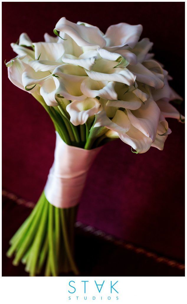 Mairin & Seo Wedding - Bridal Bouquet - Mini Calla Lily - Gramercy Park Hotel - Photography by Stak Studios