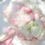 Mary and Galen - Blush White Peony Bouquet - The Hudson Hotel - Jacquelyne Pierson Weddings