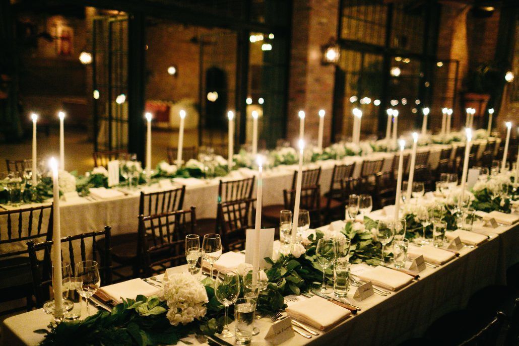 Courtney and Quinton Wedding - Tablescape - The Bowery Hotel NYC - Photography by Chad Cruz